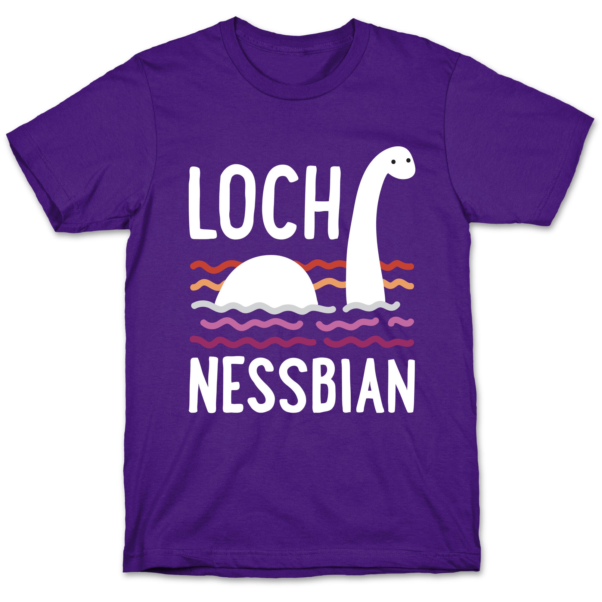Loch Nessbian Lesbian T-Shirt